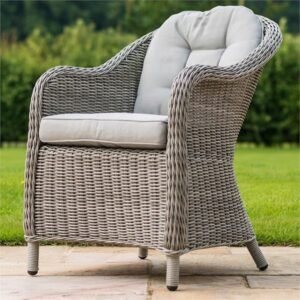Alternative view of Oxford – Venice 8 Seat Oval Rattan Dining Set with Ice Bucket